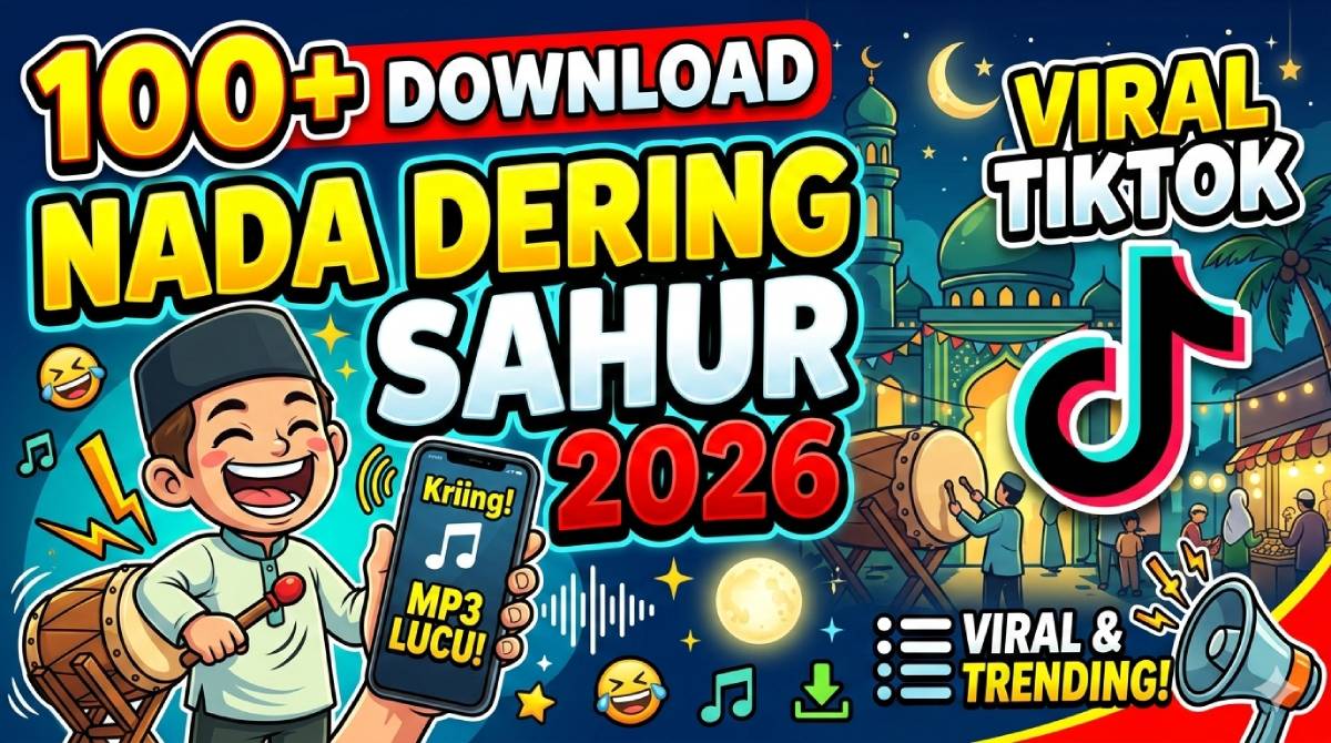 100+ Download Nada Dering Sahur 2026 MP3 Lucu & Viral TikTok