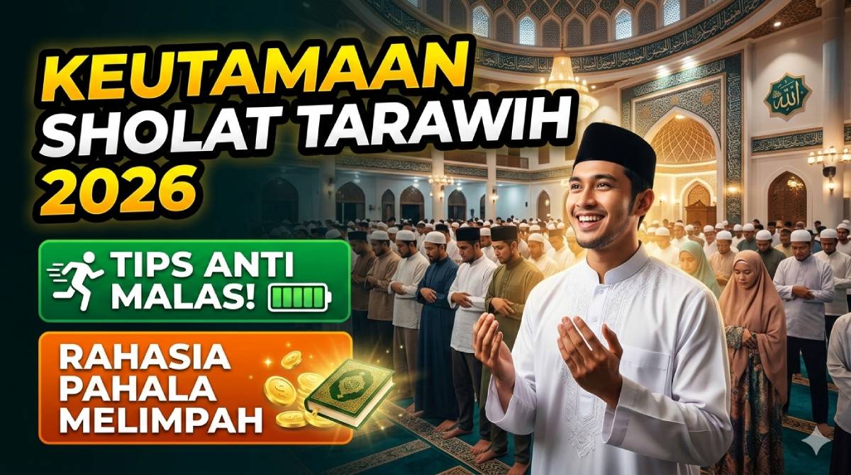 Keutamaan Sholat Tarawih 2026_ Tips Anti Malas dan Rahasia Pahala