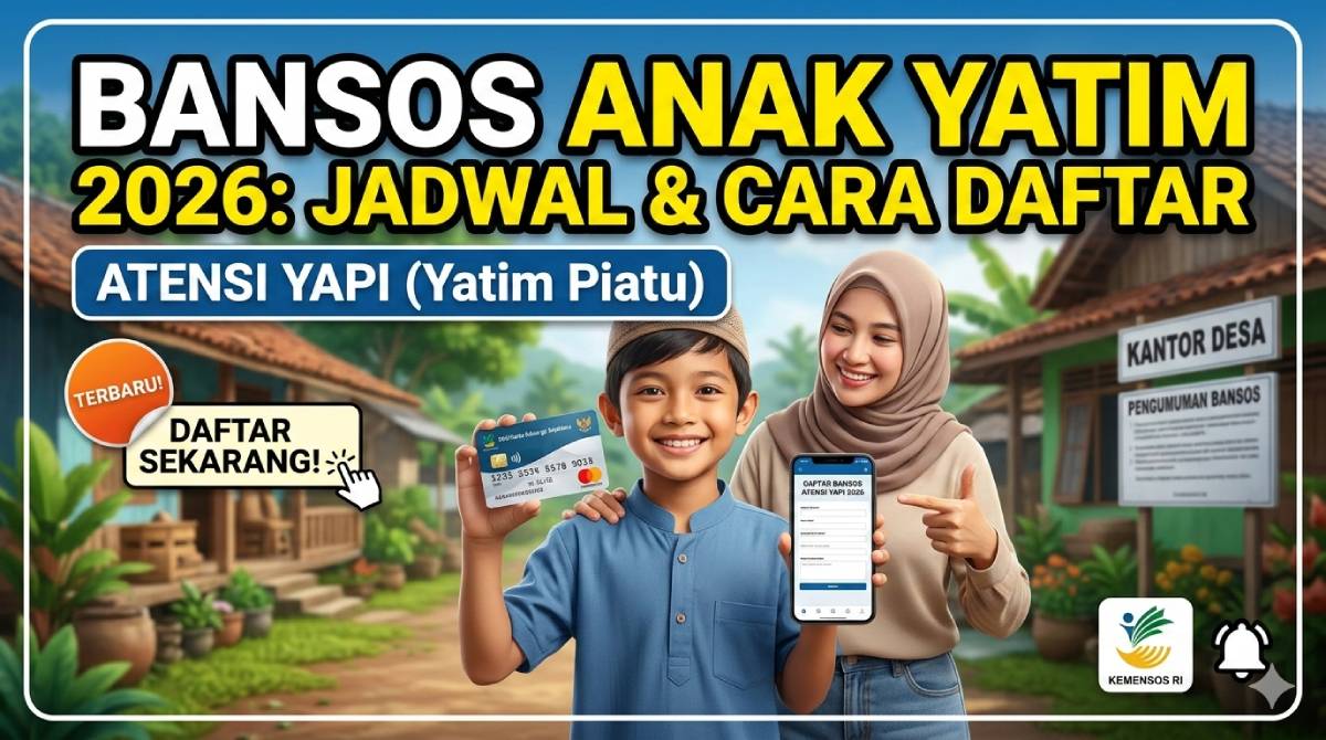 Bansos Anak Yatim 2026 Jadwal dan Cara Daftar Atensi YAPI
