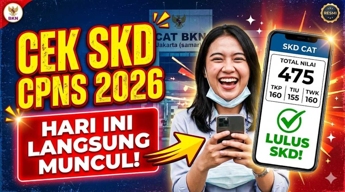 Cara Cek Nilai SKD CPNS 2026 Terbaru, Hari Ini Langsung Muncul!