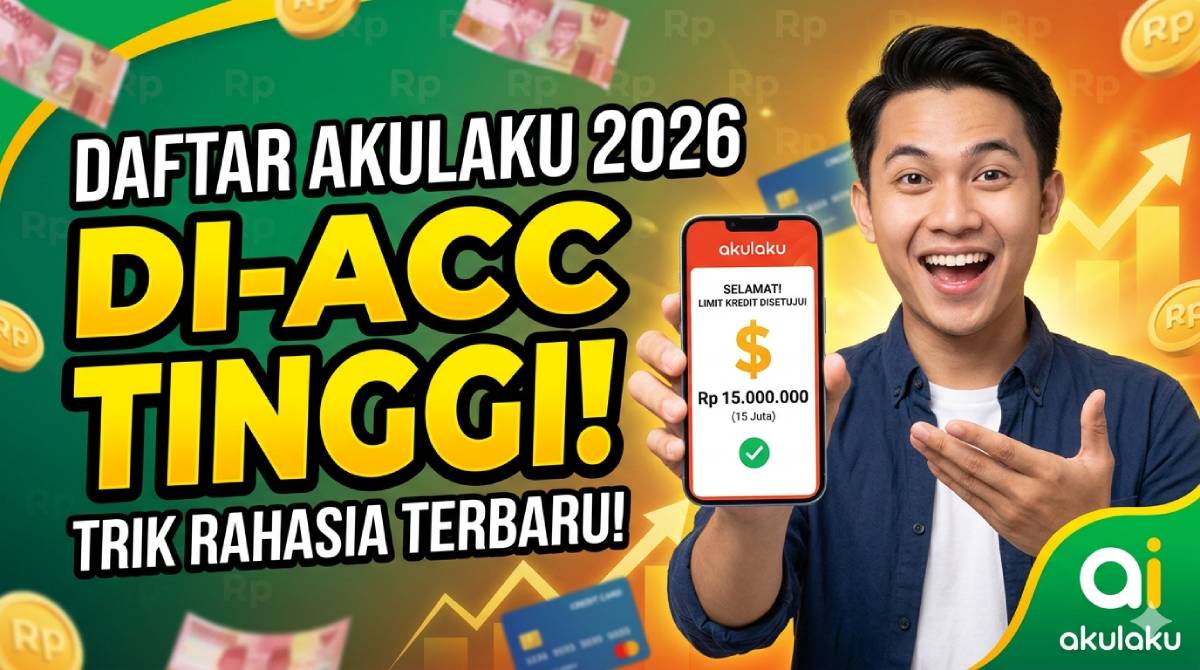 Cara Daftar Akulaku 2026 Agar Langsung Di-ACC Limit Tinggi
