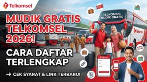 Cara Daftar Mudik Gratis Telkomsel 2026 Terlengkap Syarat dan Link Terbaru