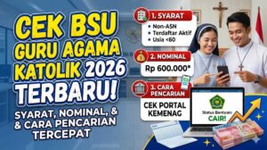 Cek BSU Guru Agama Katolik 2026 Terbaru: Syarat, Nominal, & Cara Pencairan Tercepat