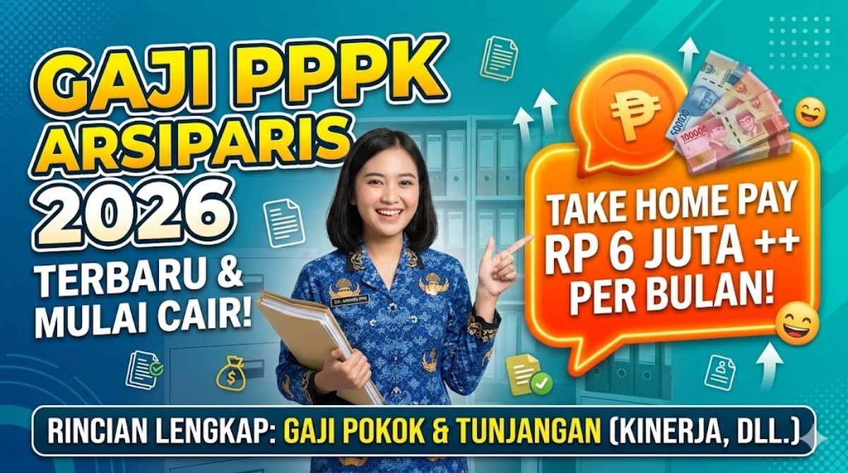 Gaji PPPK Fungsional Arsiparis Terbaru 2026: Rincian Lengkap dan Tunjangan