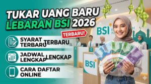 Tukar Uang Baru Lebaran di BSI 2026: Syarat, Jadwal, dan Cara Daftar Terbaru