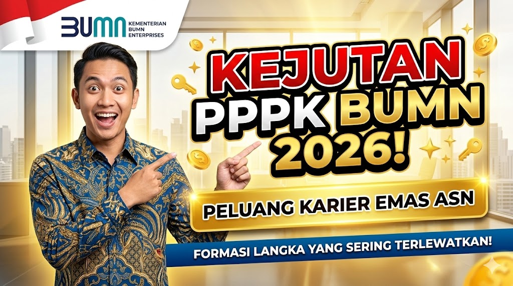 Kejutan Formasi PPPK Kementerian BUMN 2026: Peluang Karier Emas ASN yang Sering Terlewatkan